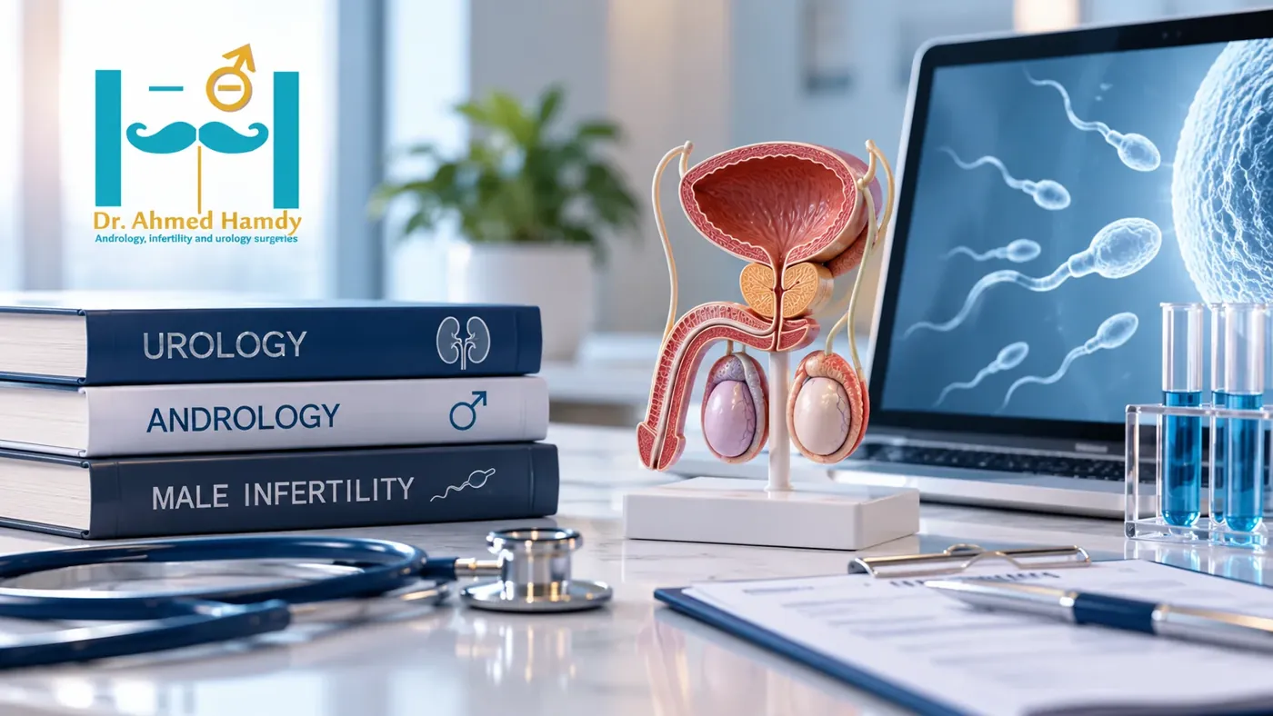 صورة توضيحية لمكتب طب الذكورة